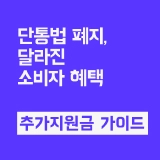 추가지원금 완벽 가이드