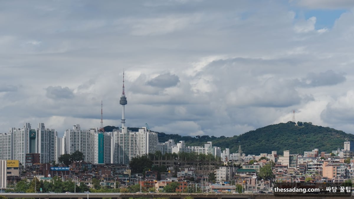 남양주 휴대폰성지 - 다산신도시 아파트 단지와 도심 풍경 - 싸당 꿀팁