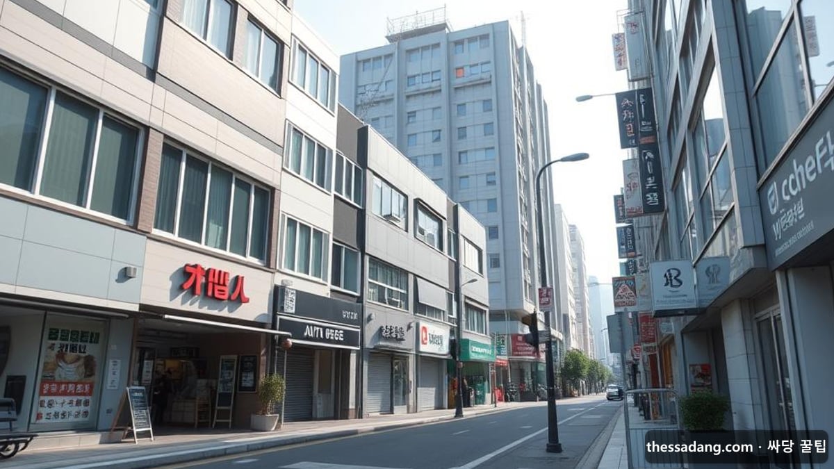 이천 휴대폰성지 - 경기도 이천 시내 거리 풍경 - 싸당 꿀팁