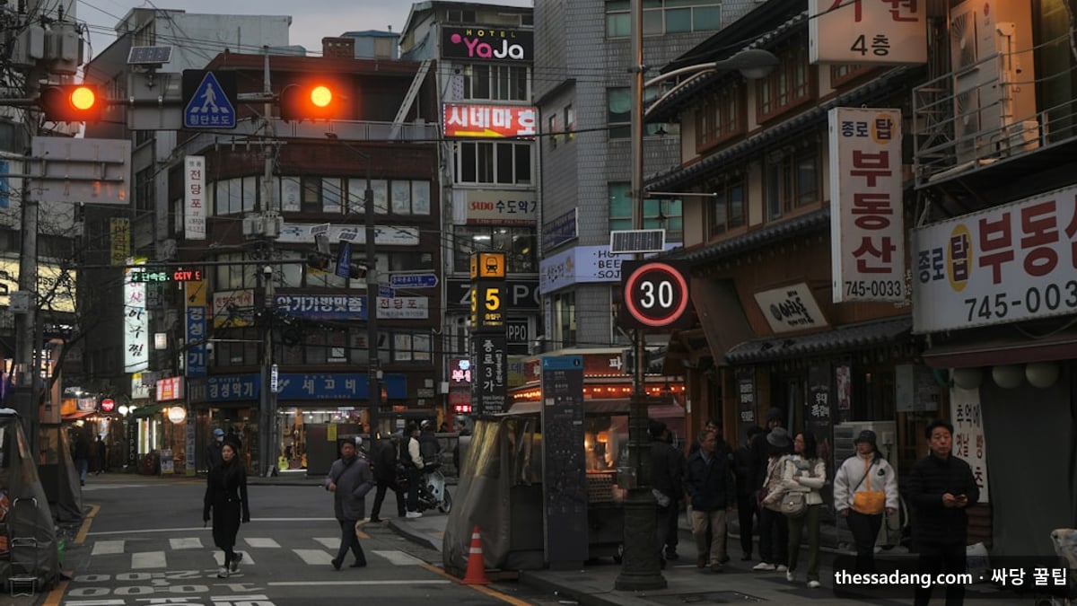 오산 휴대폰성지 - 오산역 주변 상권 거리 풍경 - 싸당 꿀팁