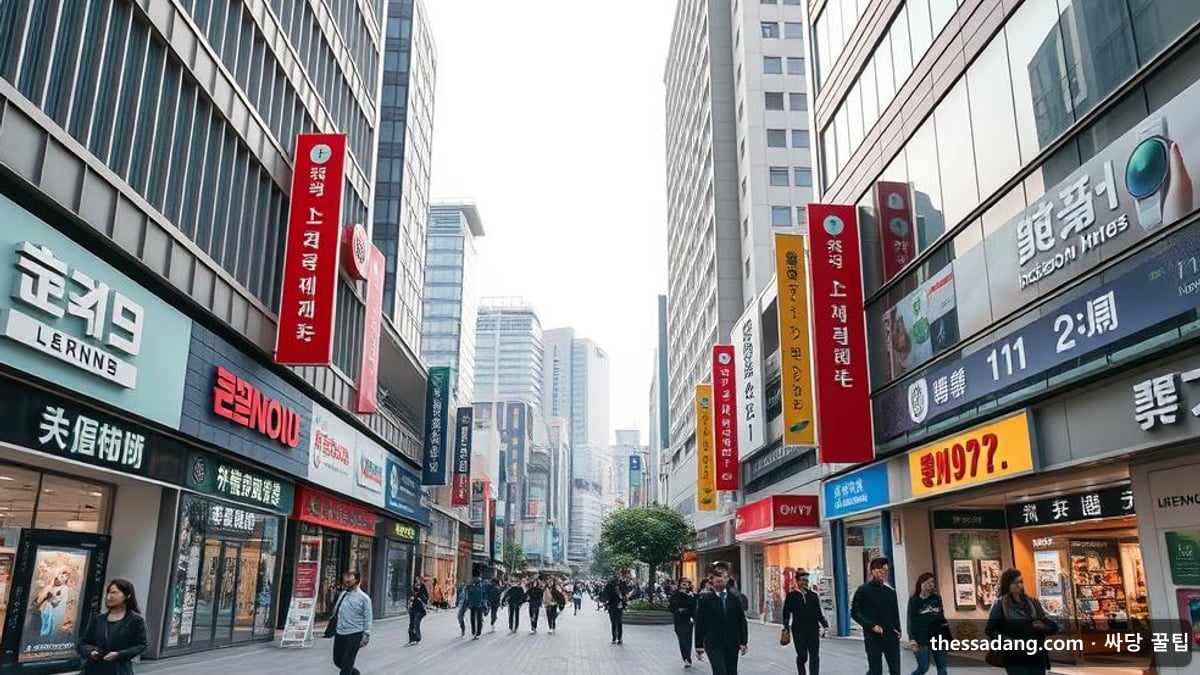 인천 남동구 휴대폰성지 - 인천시청역·구월역 일대 상가 거리 풍경 - 싸당 꿀팁