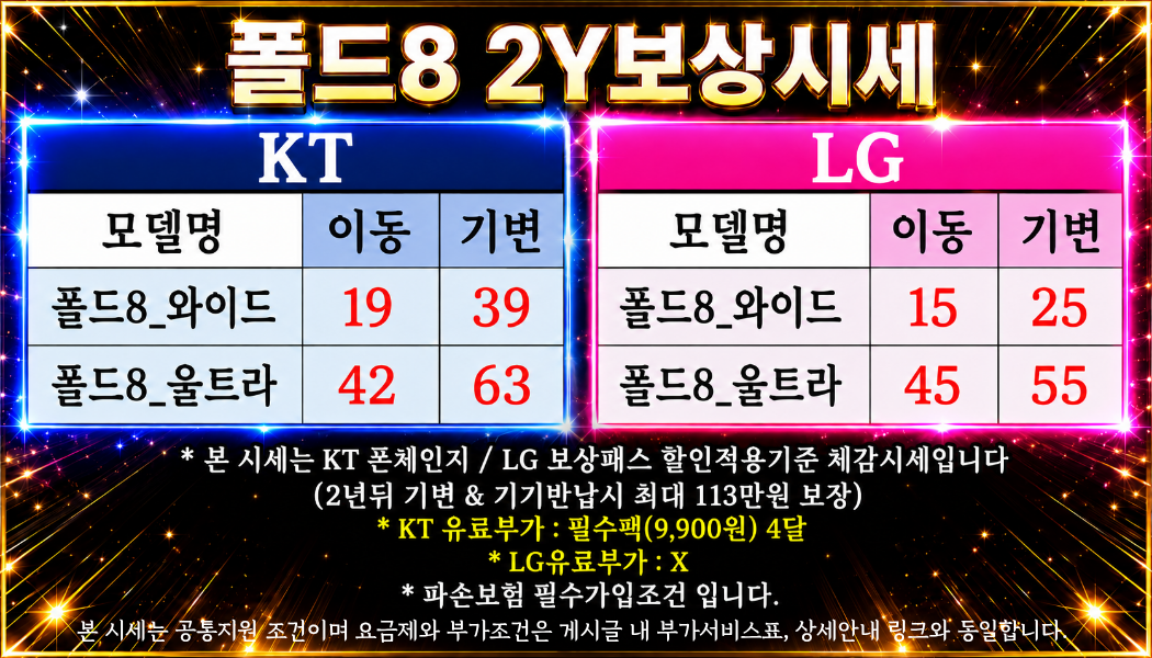 충남 당진 서산 휴대폰 성지 시세표 시세표 이미지 2
