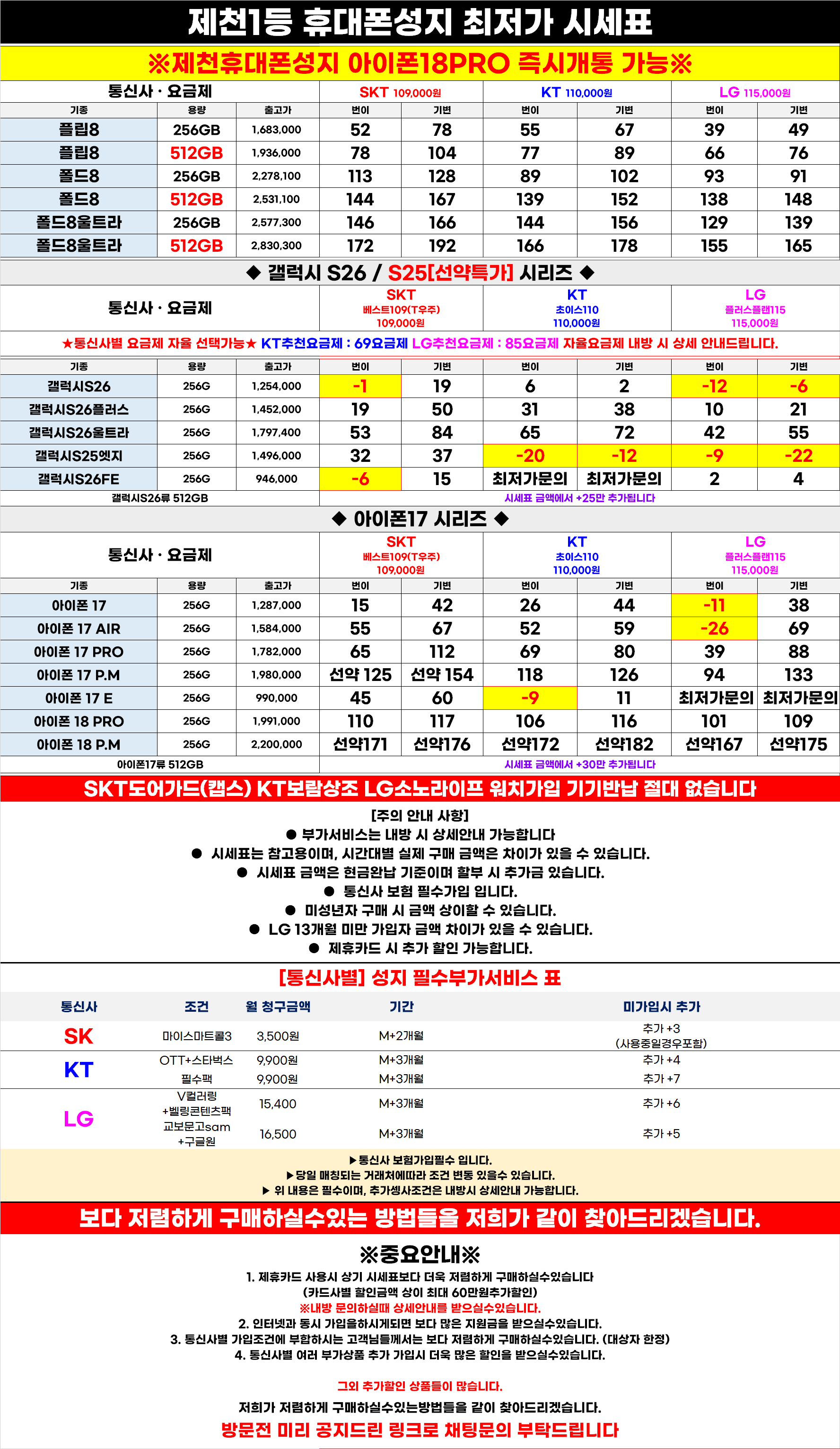 제천 9월 19일 시세표가지고 말장난치지않습니다 시세표 이미지 2